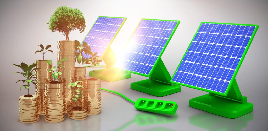 太陽光パネルと投資